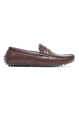 LUCCA PENNY DRIVING MOCCASIN-COFFEE