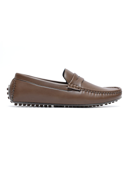 LUCCA PENNY DRIVING MOCCASIN-KHAKI