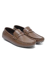 LUCCA PENNY DRIVING MOCCASIN-KHAKI