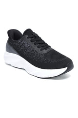 AEROKNIT SPECKLE RUNNER-BLACK/GREY
