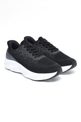 AEROKNIT SPECKLE RUNNER-BLACK/GREY