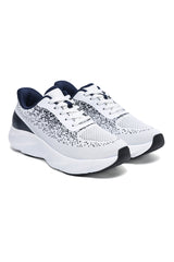 AEROKNIT SPECKLE RUNNER-WHITE/NAVY