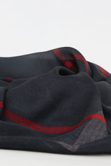 CLASSIC CHECK SCARF-BLACK
