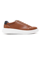 STREET LACE SNEAKERS-BRWN