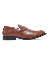 PENNY STRAP DRESS LOAFER-BROWN