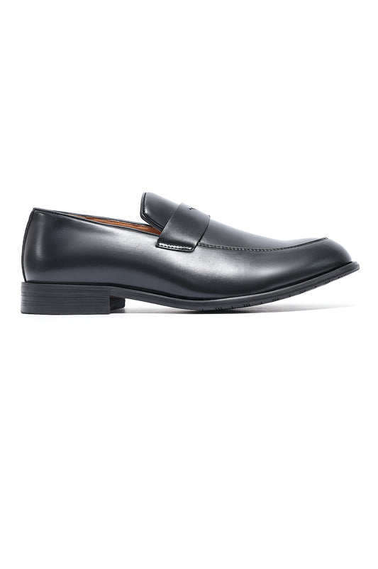 PENNY STRAP DRESS LOAFER-BLACK