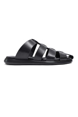RESORT COMFORT SANDAL-BLACK