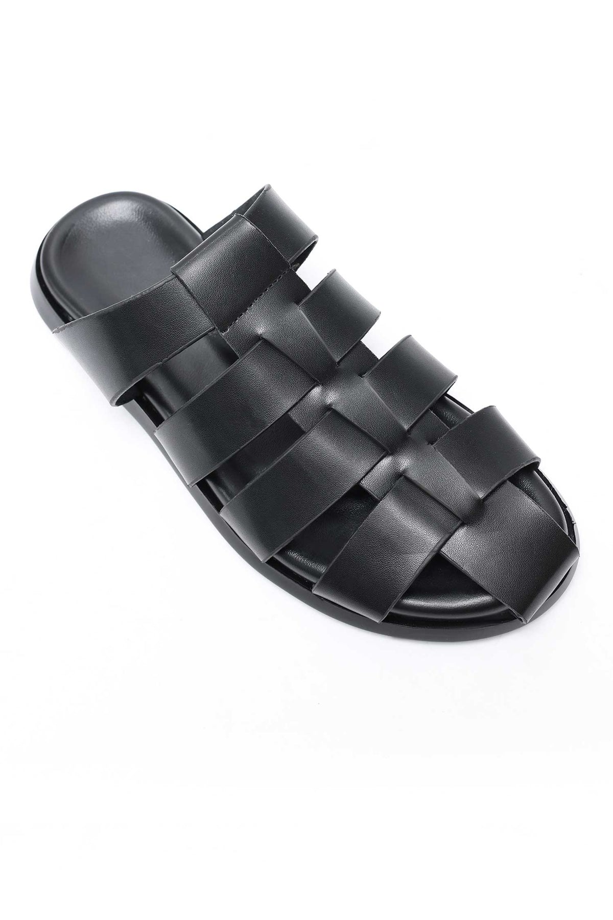 RESORT COMFORT SANDAL-BLACK