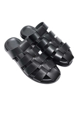 RESORT COMFORT SANDAL-BLACK