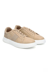Men’s Low-Top Casual Sneakers-BEIGE