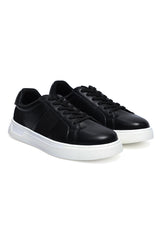 Men’s Low-Top Casual Sneakers-BLACK