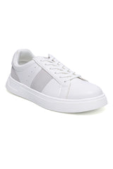 Men’s Low-Top Casual Sneakers-WHITE