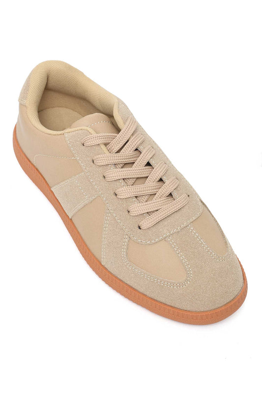 WALKFRAME RALLY SNEAKER-BEIGE