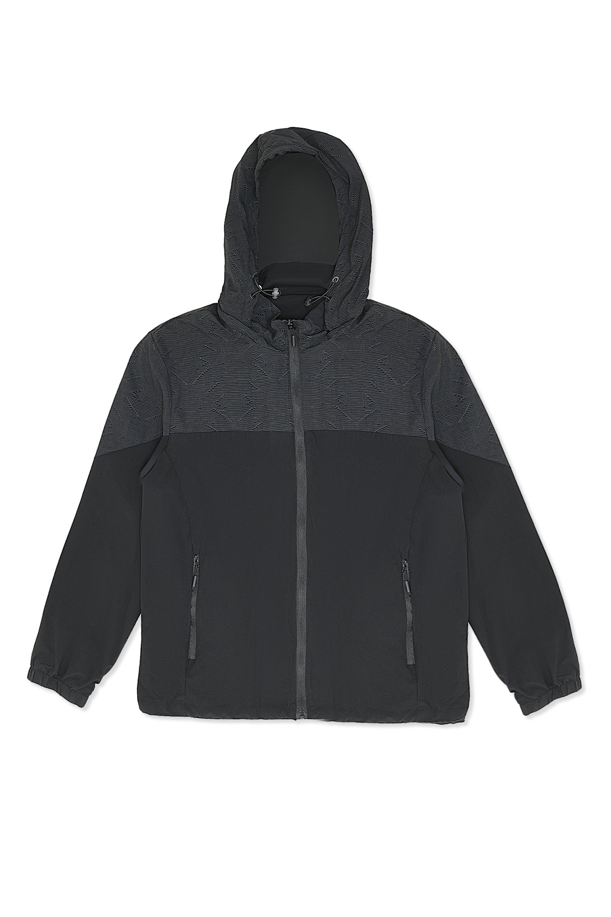 DRIFTCORE ZIP HOOD TOP-BLACK