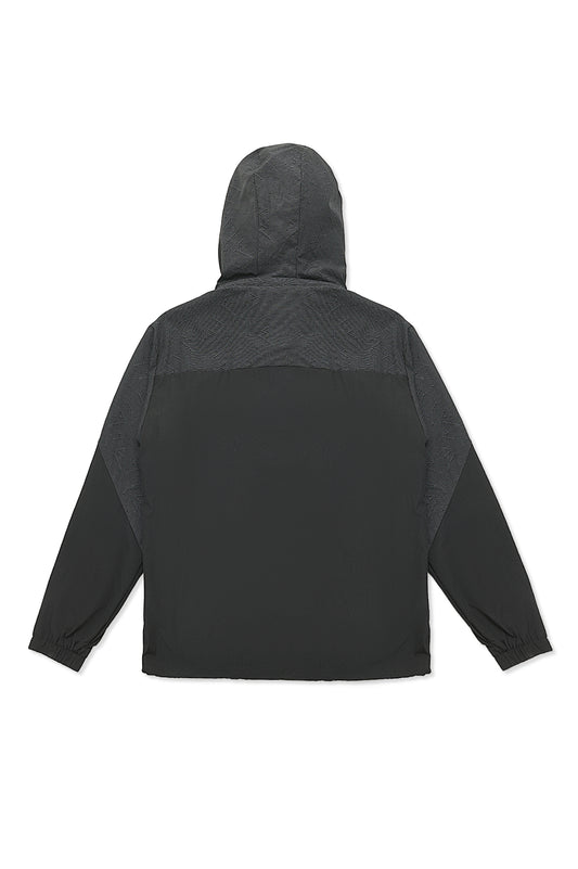 DRIFTCORE ZIP HOOD TOP-BLACK