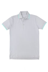 POLO T-SHIRT-LT-GREY
