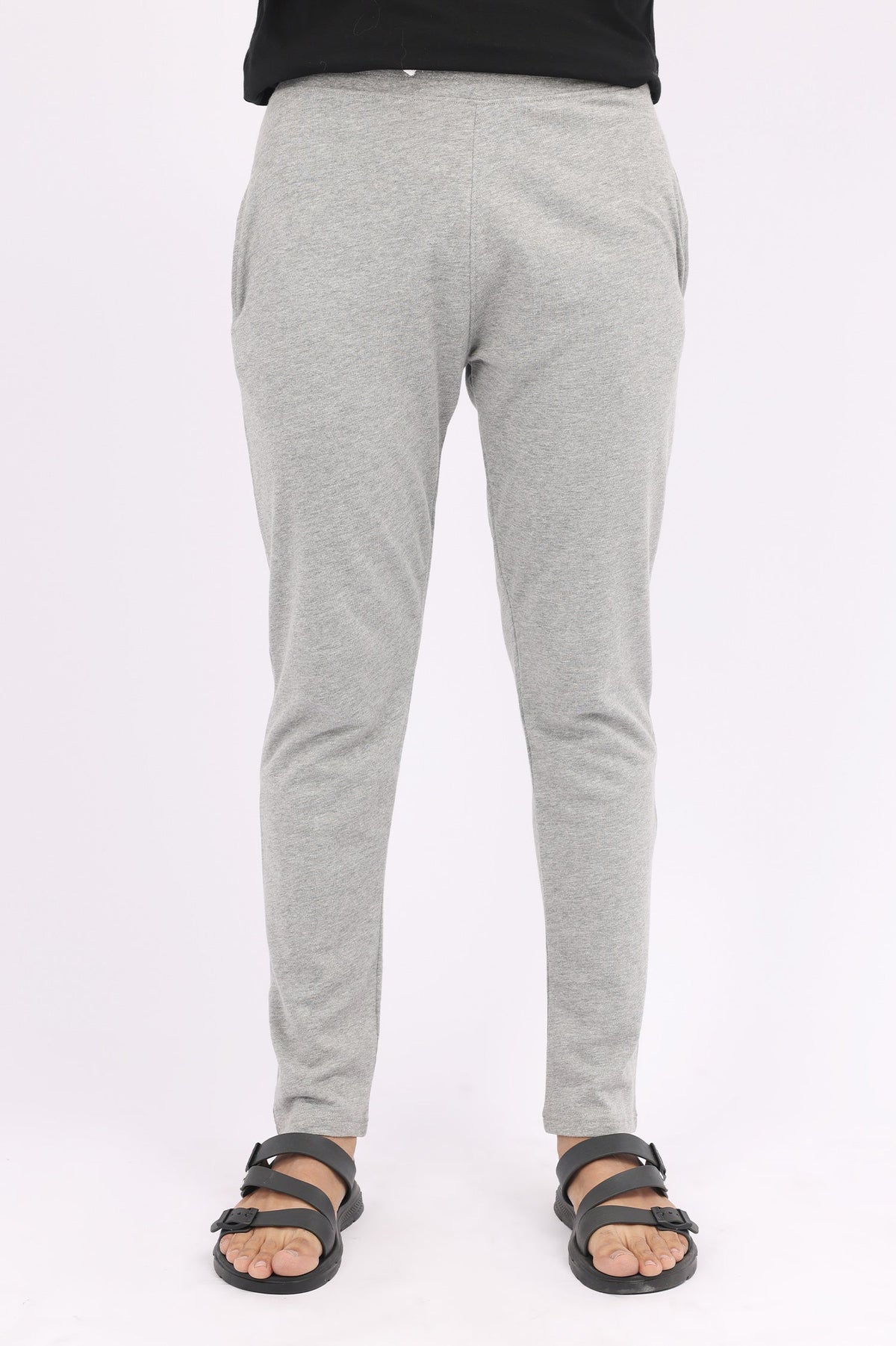 COMFY COTTON TROUSER-GREY