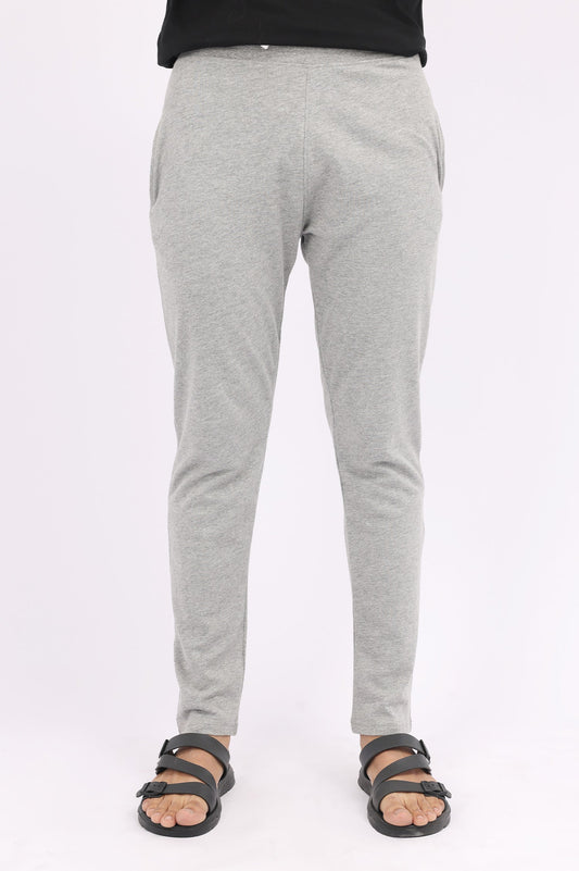 COMFY COTTON TROUSER-GREY