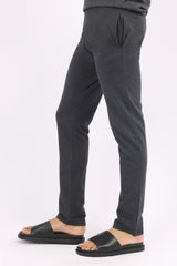 COMFY COTTON TROUSER-CHARCOAL
