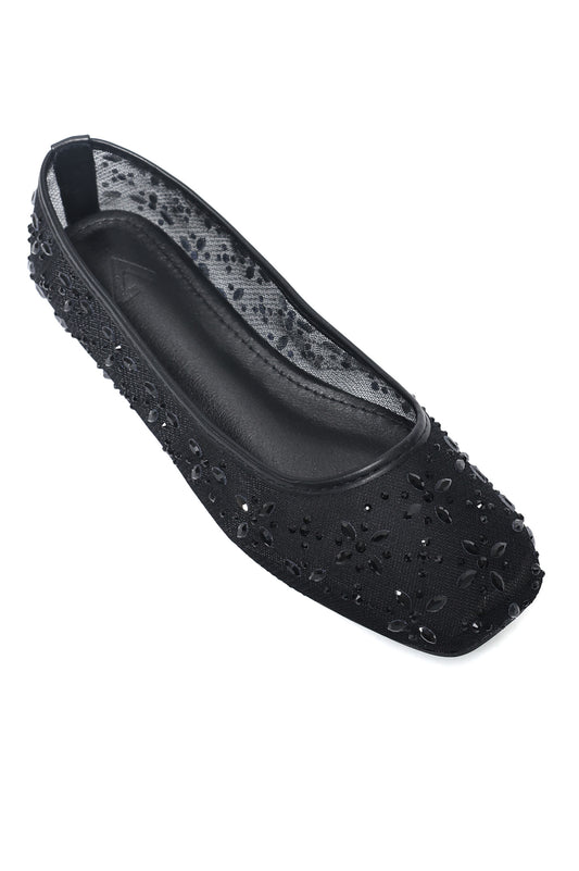 SPARKLE BLOOM FLAT-BLACK