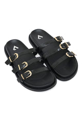URBAN TRIPLESTRAP CROCO-BLACK