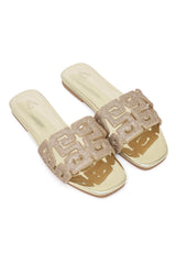 GLAMATRIX CUTOUT SLIDE-GOLD