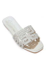 GLAMATRIX CUTOUT SLIDE-SILVER