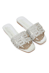 GLAMATRIX CUTOUT SLIDE-SILVER