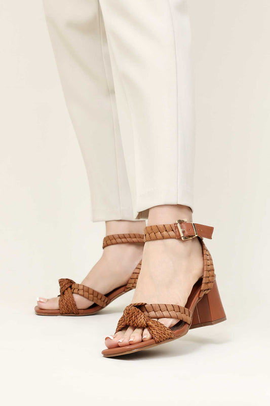 LOOM ARCH HEELS-BROWN