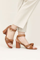 LOOM ARCH HEELS-BROWN