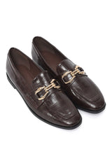 EMPIRE CHAIN LOAFER-COFFEE