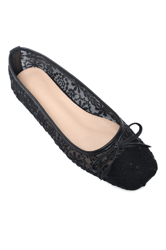 SOFT PETAL BALLET-BLACK