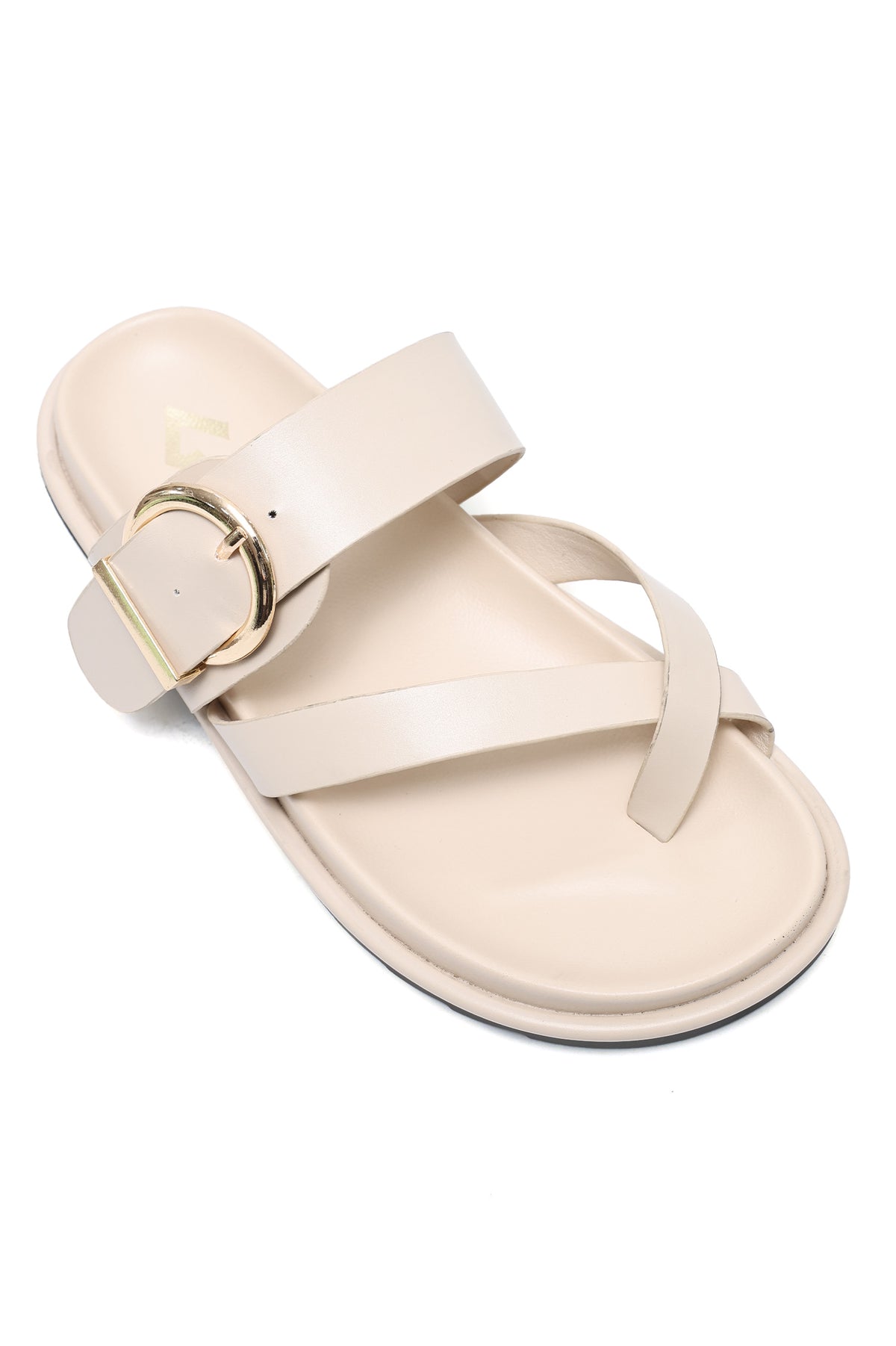 CHARM LEISURE SANDALS-BEIGE