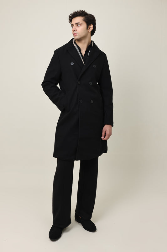 FROSTLINE WALKER COAT-BLACK