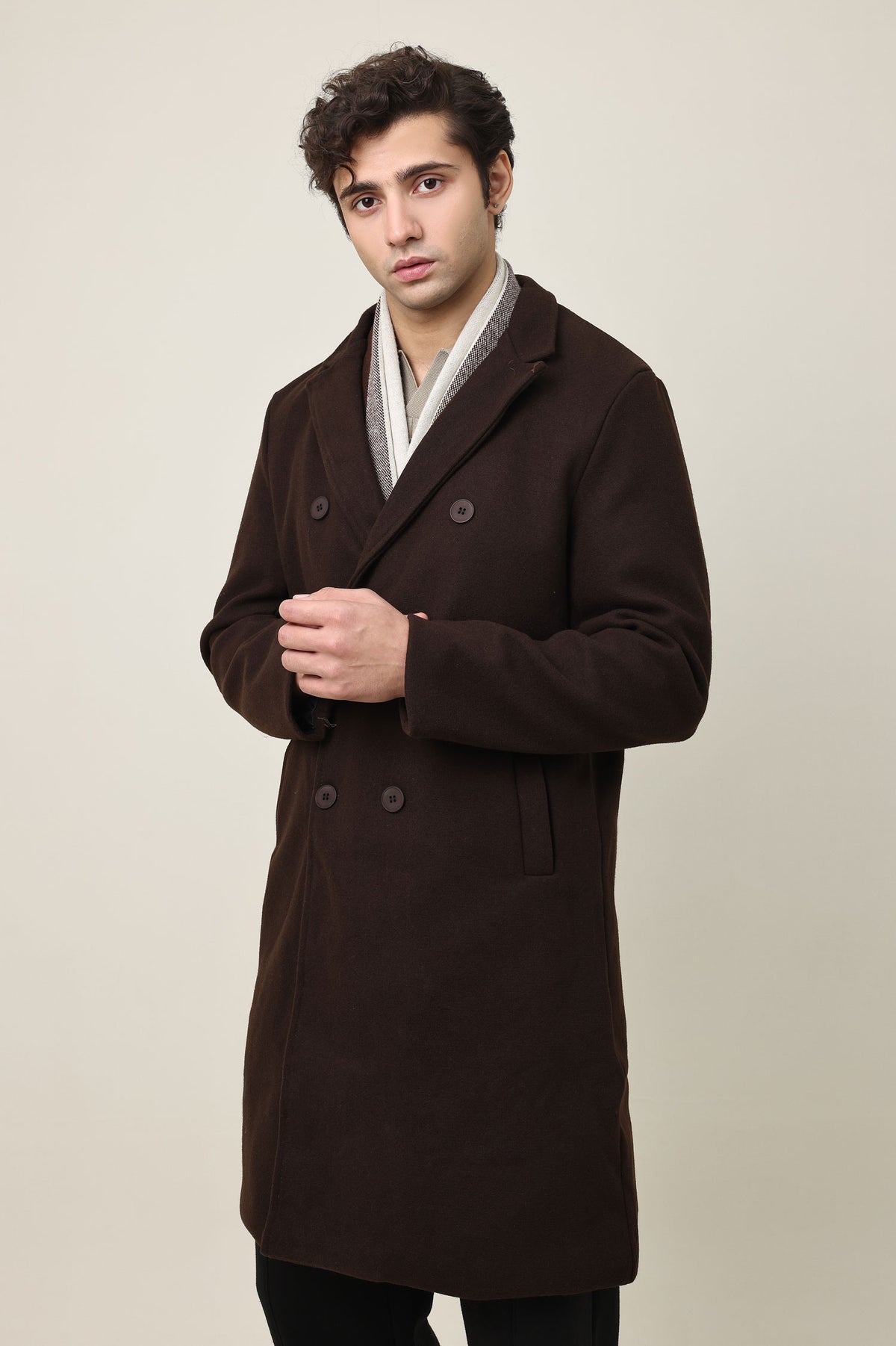 FROSTLINE WALKER COAT-COFFEE
