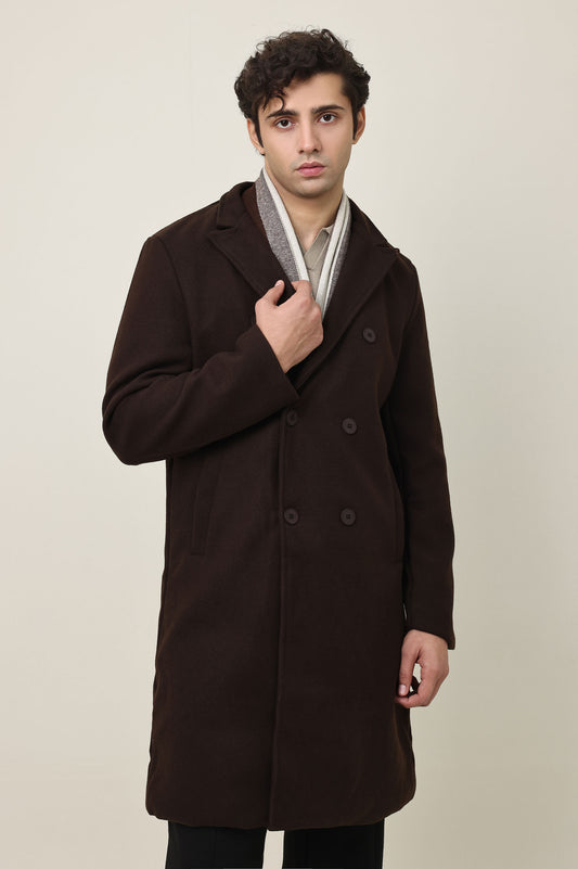 FROSTLINE WALKER COAT-COFFEE