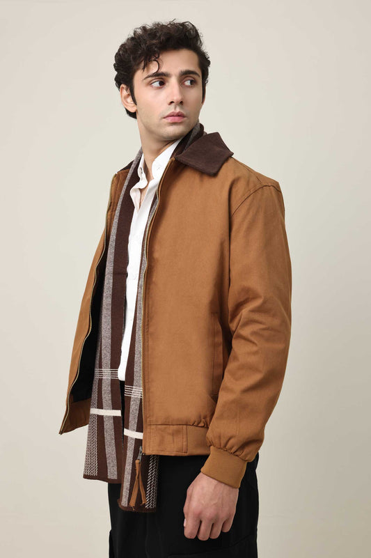 CLASSIC ESSENTIAL JACKET-CAMEL