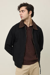 CLASSIC ESSENTIAL JACKET-BLACK