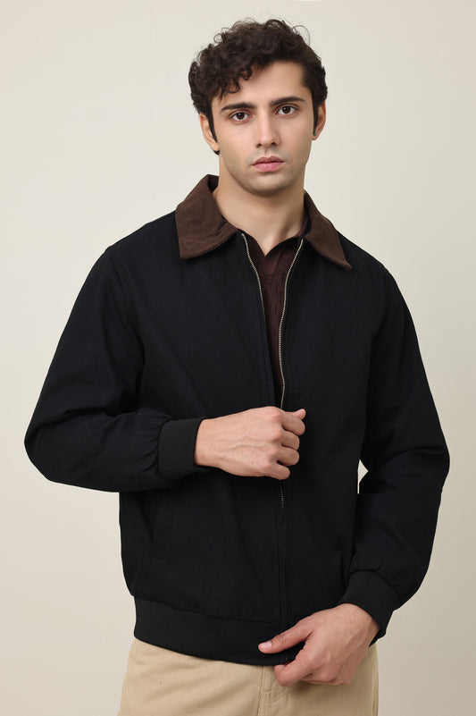 CLASSIC ESSENTIAL JACKET-BLACK