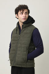 SLEEVELESS TRAIL JACKET-DK/GREEN