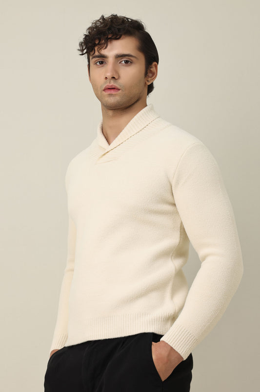 HARBOUR HAVEN SWEATER-OFFWHITE