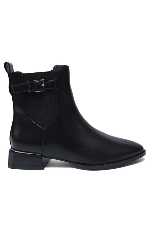 MONTERO ESSENTIAL ANKLE BOOT-BLACK