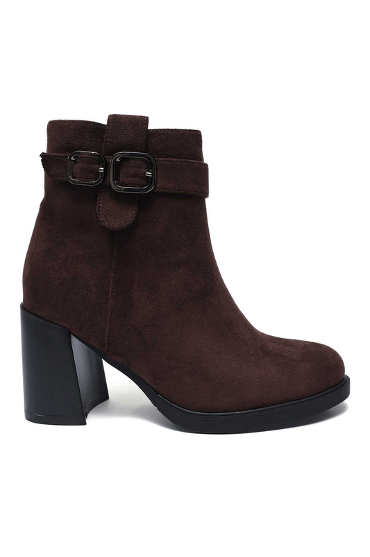 VANTIQUE SIGNATURE ANKLE BOOT-COFFEE