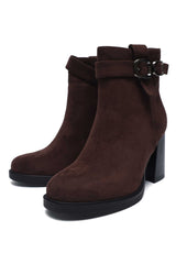 VANTIQUE SIGNATURE ANKLE BOOT-COFFEE