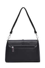 MINIMALIST CROSSBODY BAG-BLACK