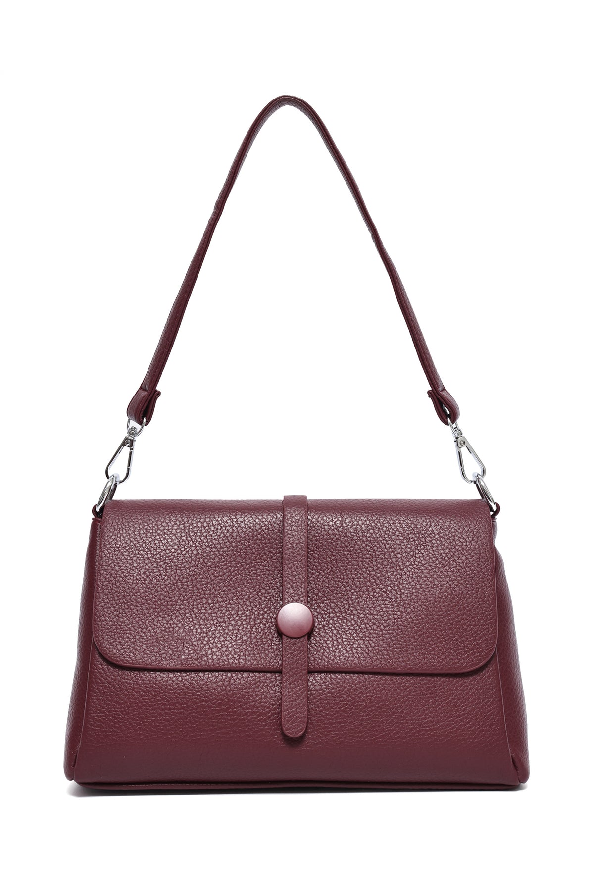 MINIMALIST CROSSBODY BAG-MAROON