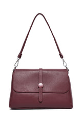 MINIMALIST CROSSBODY BAG-MAROON