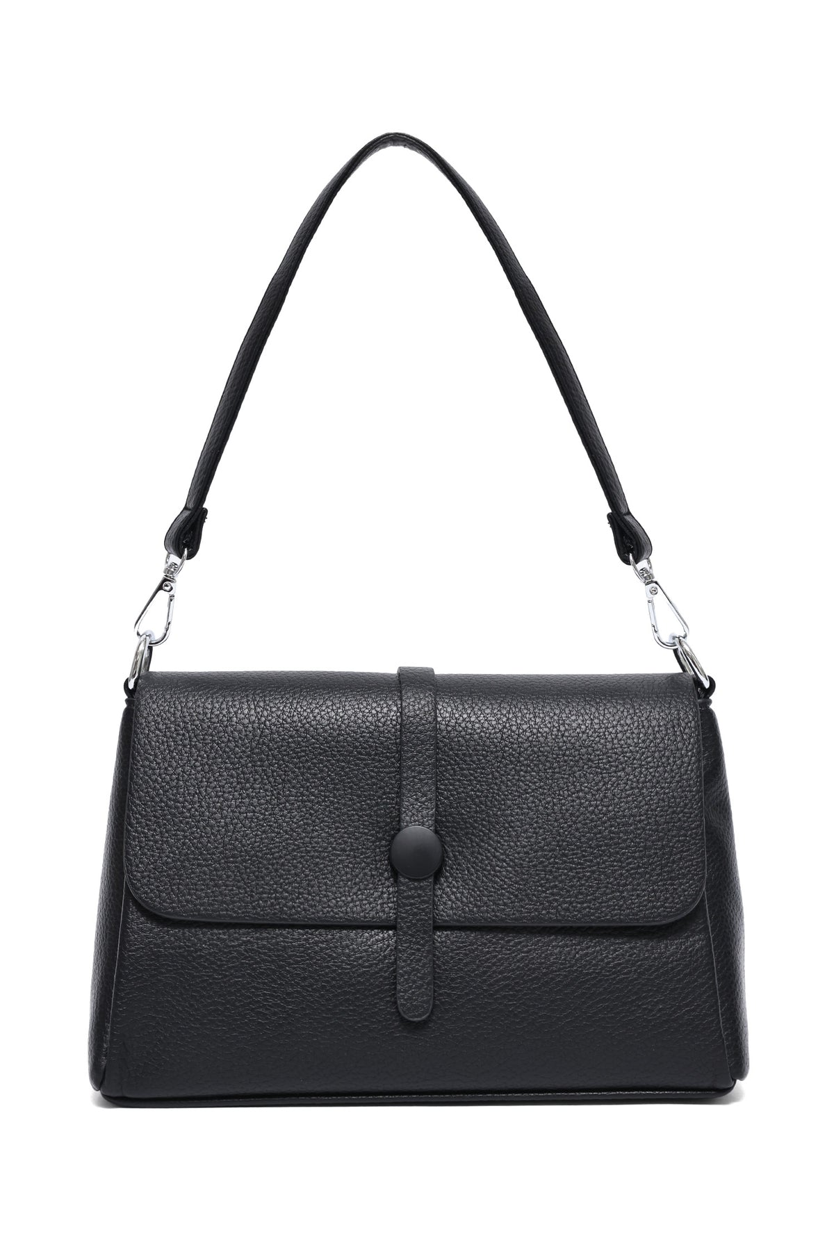 MINIMALIST CROSSBODY BAG-BLACK