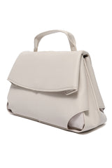 STRUCTURED HANDBAG - WHITE