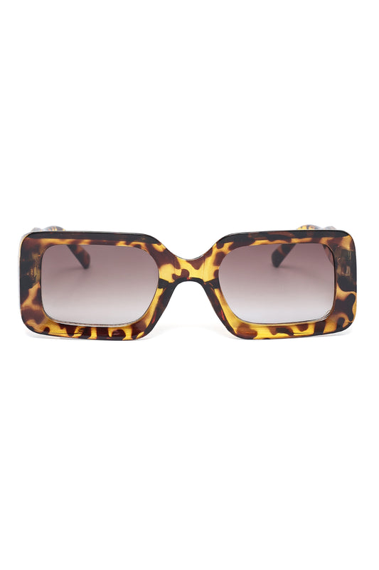 RECTANGLE STATEMENT SHADES-BLACK